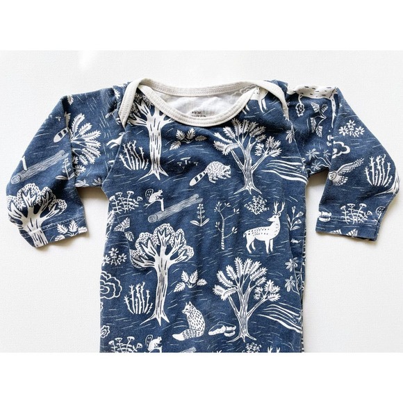 Winter Water Factory Woodland One Piece Romper Newborn - Picture 2 of 7